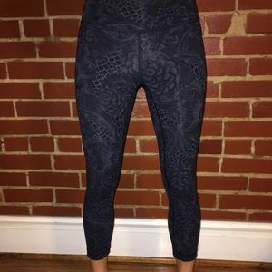 Lululemon Blue Print Leggings